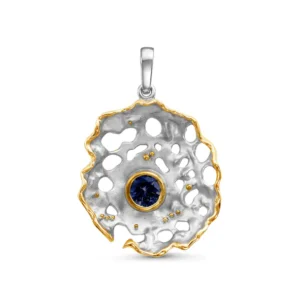 Подвеска Modern из серебра 925 с фианитами